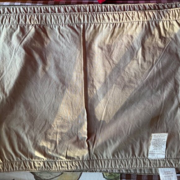 William Sonoma Linen~Green Velvet Trim & Holiday Berries 🎄 Set of 4 Placemats - Picture 9 of 10